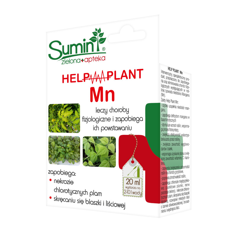 Główne zdjęcie produktu HELP PLANT MN 20 ml SUMIN