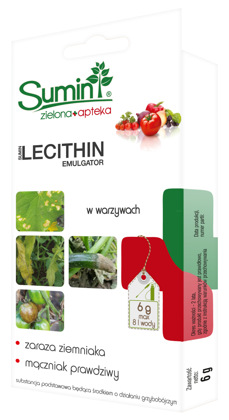 Główne zdjęcie produktu SUMIN LECITHIN 6 g – zwalcza choroby warzyw